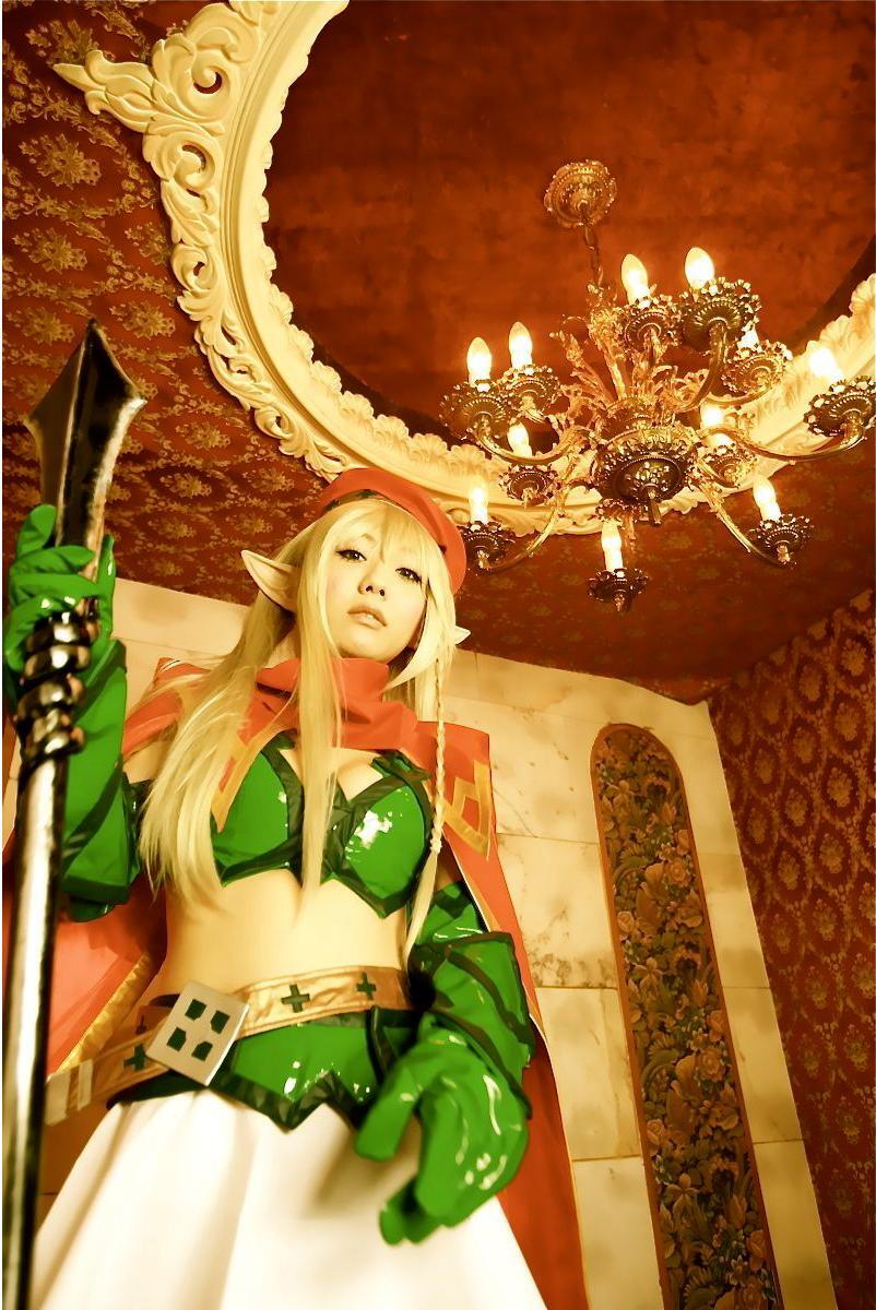 [Cosplay]  Queens Blade  Echidna & Alleyne Vs Tentacles SP2